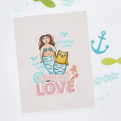 Hero Arts - Clear Stamps & Cutting Dies - Packed With Love - Partners In Brine