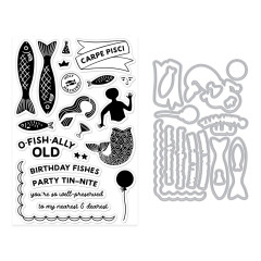 Hero Arts - Clear Stamps & Cutting Dies - Packed With Love - Well Preserved