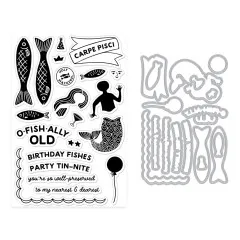 Hero Arts - Clear Stamps & Cutting Dies - Packed With Love - Well Preserved