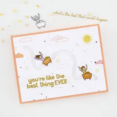 Hero Arts - Clear Stamps & Cutting Dies - What A Ride - Wild Ride