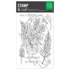Hero Arts - Clear Stamps & Cutting Dies - Spring Meadow - No One Lilac You