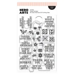 Hero Arts - Clear Stamps & Cutting Dies - Tote-ally Awesome - Totes the Best