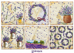 Lavender 8x8 Paper Pack