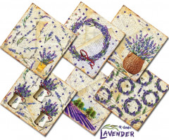 Lavender 8x8 Paper Pack