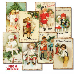 Kids and Christmas Mini Paper Pack