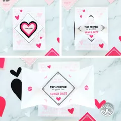 Hero Arts Fancy Dies - Folded Love Note