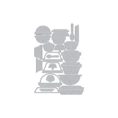 Hero Arts - Die Set - Classic Casserole - Retro Kitchen