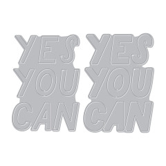 Hero Arts - Die Set - What A Ride - Yes You Can