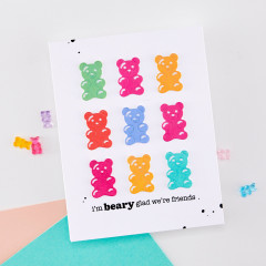 Hero Arts - Die Set - Beary Sweet - Bear Hugs