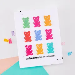 Hero Arts - Die Set - Beary Sweet - Bear Hugs