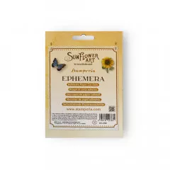 Stamperia Ephemera - Sunflower Art - Elemens and Sunflowers