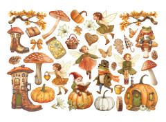 Stamperia Ephemera - Whispering Woods