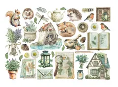 Stamperia Ephemera - Herbarium Silvae