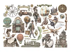 Stamperia Ephemera - Voyages Fantastiques