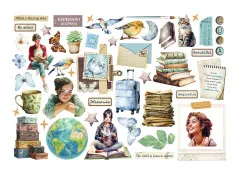 Stamperia Ephemera - Secret Diary