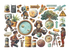 Stamperia Ephemera - A New Beginning