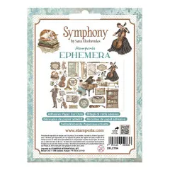 Stamperia Ephemera - Symphony by Sara Alcobendas