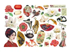 Stamperia Ephemera - Oriental Garden