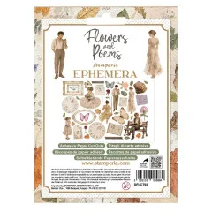 Stamperia Ephemera - Flowers and Poems
