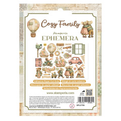 Stamperia Ephemera - Cozy Family