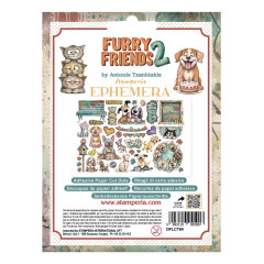 Stamperia Ephemera - Furry Friends 2 by Antonis Tzanidakis