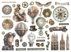 Stamperia Die-Cuts - Voyages Fantastiques - Assorted