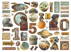 Stamperia Die-Cuts - A New Beginning - Assorted