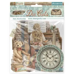 Stamperia Die Cuts - Symphony by Sara Alcobendas