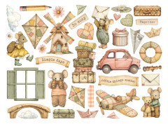 Stamperia Die Cuts - Cozy Family