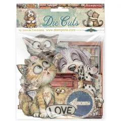 Stamperia Die Cuts - Furry Friends 2 - Assorted - by Antonis Tzanidakis
