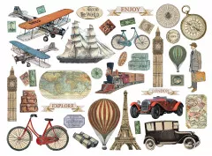 Stamperia Die-Cuts - Around the World