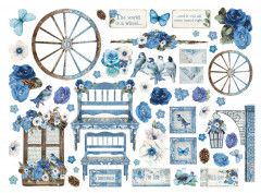 Stamperia Die-Cuts - Blue Land