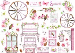 Stamperia Die Cuts - Roseland