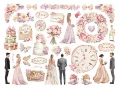 Stamperia Die-Cuts - Romance Forever - Ceremony Edition