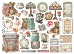 Stamperia Die-Cuts - Brocante Antiques - Assorted