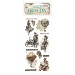 Stamperia Rub-on - Voyages Fantastiques - Explorers