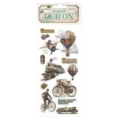 Stamperia Rub-on - Voyages Fantastiques - The Age of Adventure