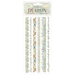 Stamperia Rub-on - Daisy Art - Stripes