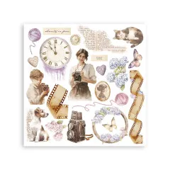 Stamperia - Rub-on Assortment - Quiet Days