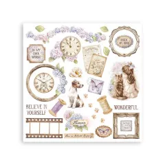 Stamperia - Rub-on Assortment - Quiet Days