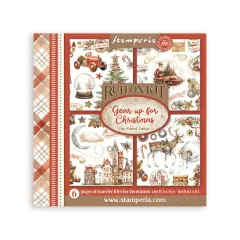 Stamperia - Rub-on Assortment - Gear up for Christmas