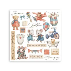 Stamperia - Rub-on Assortment - Baby