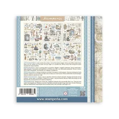 Stamperia - Rub-on Assortment - Silent Sea