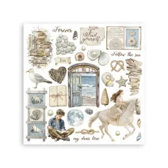 Stamperia - Rub-on Assortment - Silent Sea