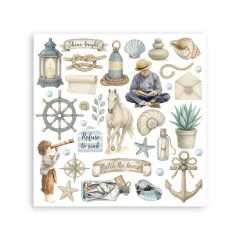 Stamperia - Rub-on Assortment - Silent Sea