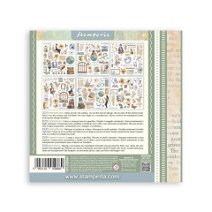 Stamperia - Rub-on Assortment - Secret Diary