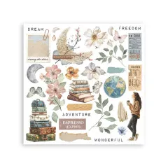 Stamperia - Rub-on Assortment - Secret Diary