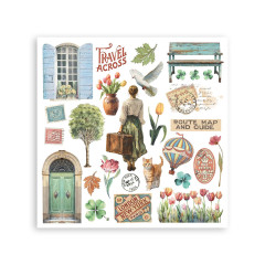 Stamperia - Rub-on Assortment - Art of Travelling