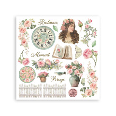 Stamperia - Rub-on Assortment - House of Roses