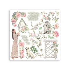 Stamperia - Rub-on Assortment - House of Roses